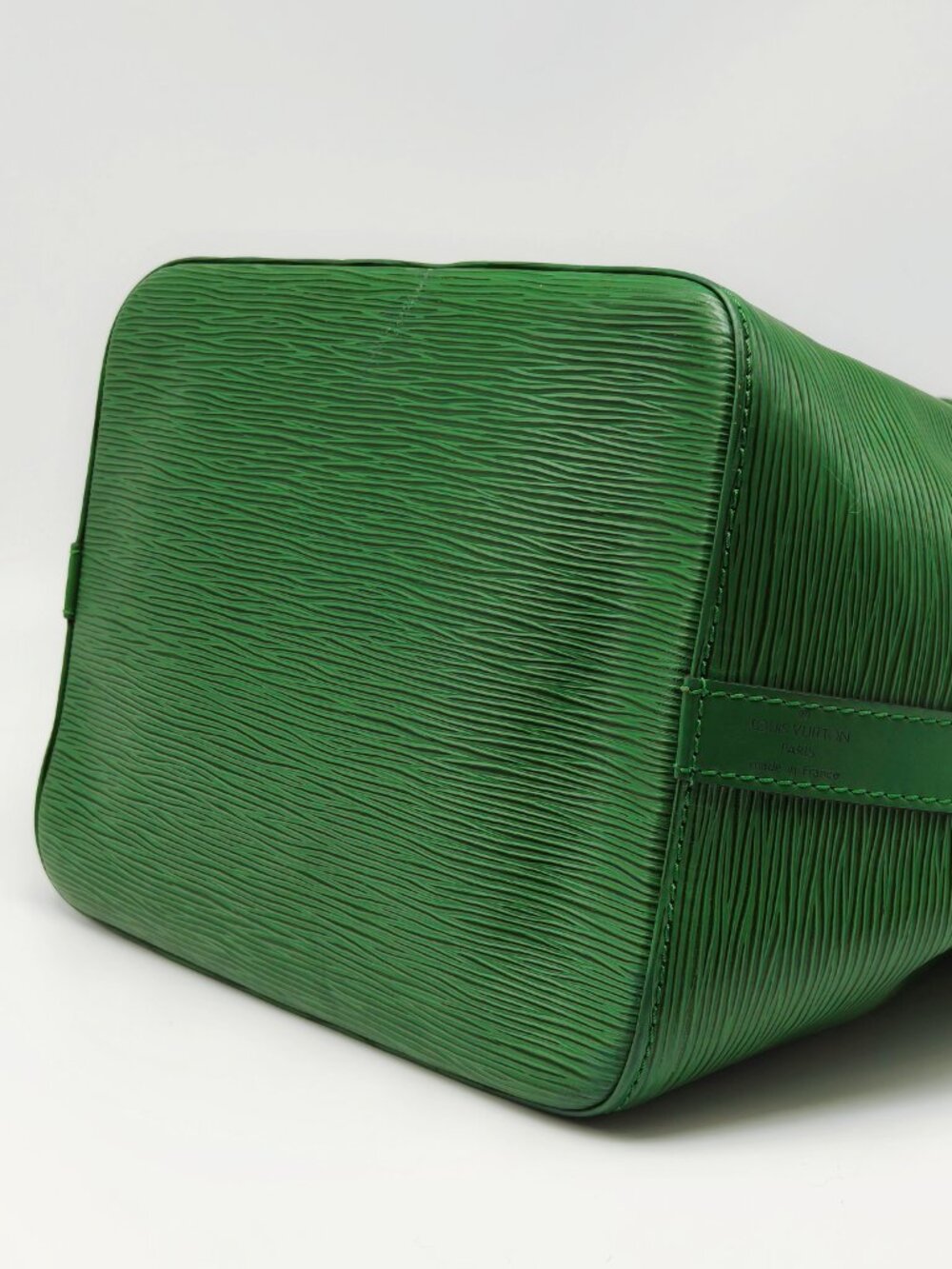 Louis Vuitton Green Epi Leather Noe Bucket Shoulder Bag LV Vintage - Picture 12 of 15